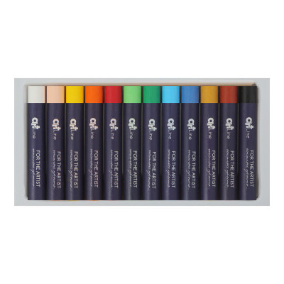 Пастель ZiBi ART Line -2 масляна художня, 12 кольорів (ZB.2491)