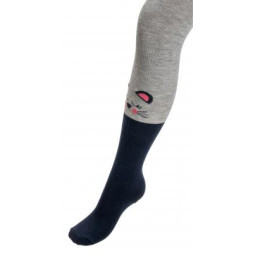 Колготки дитячі UCS Socks з котиком (M0C0301-2116-3G-grayblue)
