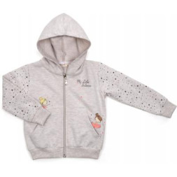 Кофта дитяча Breeze &quot;MY LITTLE BALERINA&quot; (15099-92G-gray)