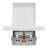 Розетка Schneider Electric ASFORA з кришкою, біла (EPH3100121)