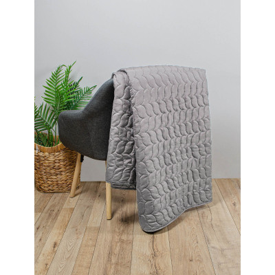 Покривало Home Line стьобане (кавовий) 160х210 (178203)