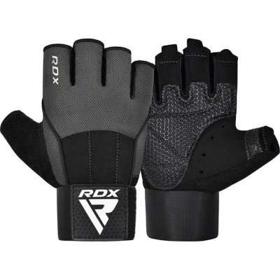 Рукавички для фітнесу RDX W3 with EVA Padding Grey S (WGS-W3G-S+)