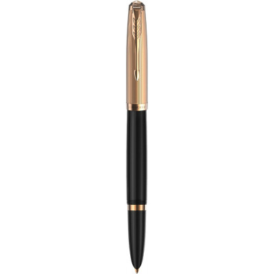 Ручка пір&#039;яна Parker PARKER 51 Premium Black GT  FP18 F (57 011)