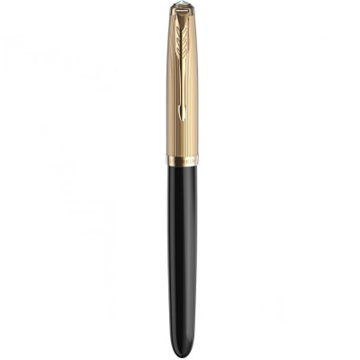 Ручка пір&#039;яна Parker PARKER 51 Premium Black GT  FP18 F (57 011)