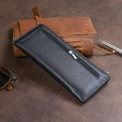 Гаманець ST Leather Зі шкіри унісекс Чорний (19324)