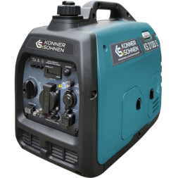 Генератор Konner&amp;Sohnen інверторний KS 3100i S, 230В, 3.1кВт, ручний тартер, 21.5кг (KS3100IS)