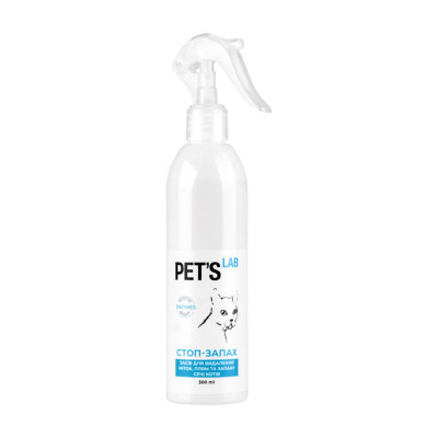 Спрей для тварин Pet&#039;s Lab Стоп-запах від життєдіяльності котів 300 мл (9751)