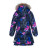 Пальто дитяче Huppa ROSA 1 12470055 тёмно-синий с принтом 116 (4741468805191)