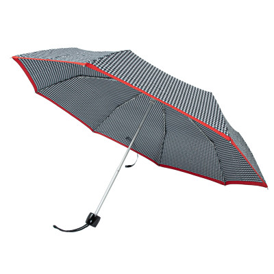Парасоля Fulton L354-041154 Minilite-2 Houndstooth Red Border (L354-041154)