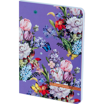 Книга записна Axent A5 Olga Selyshcheva Secret Garden 80 аркушів, клітинка (8700-10-A-OS)