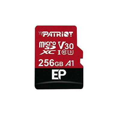 Карта пам&#039;яті Patriot 256GB microSDXC class 10 UHS-I/U3 EP A1 (PEF256GEP31MCX)
