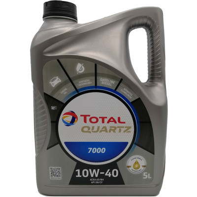 Моторна олива Total QUARTZ 7000 10w40 5л (214109)