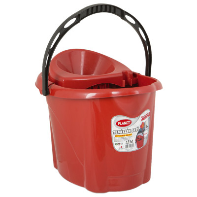 Відро для швабр Planet Household №1 червоне 12 л (6858)