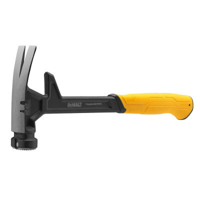 Молоток DeWALT DEM-CLAW демонтажний, суцільнометалевий, 624 г, з прямим цвяхом. (DWHT51008-0)