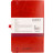 Блокнот Axent Partner Lux, 125х195, 96арк, кл, червоний (8202-06-A)