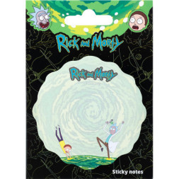 Папір для нотаток Kite з клейким шаром Rick and Morty 70х70 мм, 50 аркушів (RM23-298-2)