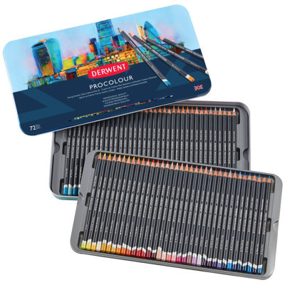 Олівці кольорові Derwent Procolour, 72 кольорів (5028252514675)