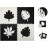 Дитячий килимок MoMi пазл Feli 120 х 120 cм Black (AKCE00028)