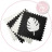 Дитячий килимок MoMi пазл Feli 120 х 120 cм Black (AKCE00028)