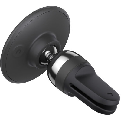 Універсальний автотримач Baseus Magnetic (на решітку) black (SUCC000101)