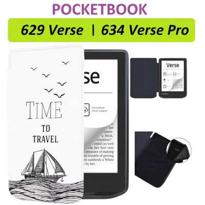 Чохол до електронної книги BeCover Smart Case PocketBook 629 Verse / 634 Verse Pro 6&quot; Time To Travel (710982)