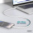 Дата кабель USB-C to USB-C 1.0m USB 2.0 60W silicone white Digitus (AK-300341-010-W)