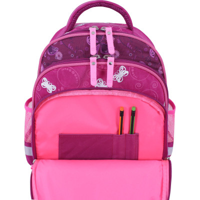 Рюкзак шкільний Bagland Mouse 143 малиновий 615 (0051370) (80226359)