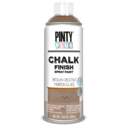 Фарба-аерозоль Pintyplus на водній основі Chalk-finish, Каштанова , 400 мл (8429576230208)