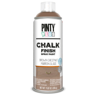 Фарба-аерозоль Pintyplus на водній основі Chalk-finish, Каштанова , 400 мл (8429576230208)