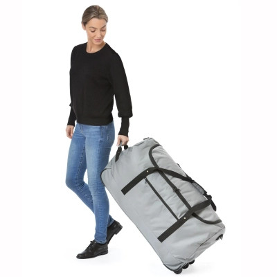 Дорожня сумка TravelZ на колесах Wheelbag 100 Grey (927292)