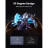 Дата кабель USB 3.0 AM to Type-C 1.0m 60W US385 90-degree Black Ugreen (20299)