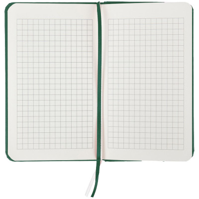 Книга записна Axent Partner 95x140 мм, 96 аркушів, клітинка, зелений ліс (8301-61-A)