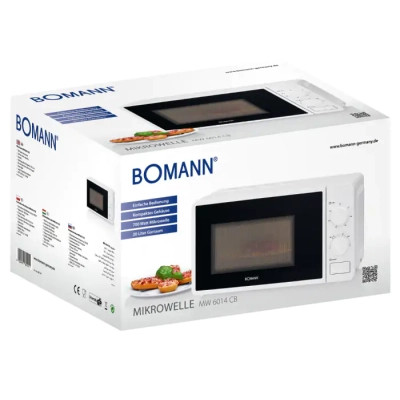 Мікрохвильова піч Bomann MW 6014 CB white (MW6014CB white)