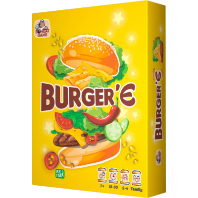 Настільна гра Bombat game Burger&#039;Є (4820172800415)