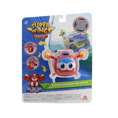 Трансформер Super Wings Transforming Super Pet Джером улюбленець (Jerome pet) (EU770641)