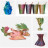 Пластик для 3D-принтера eSUN ePLA-Silk Mystic (triple color), 1,75мм, 1кг, gold-red-green (ePLA-SilkMystic-P175GRG1)