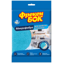 Серветки для прибирання Фрекен БОК з мікрофібри для меблів і техніки 1 шт. (4823071634471)