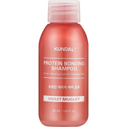 Шампунь Kundal Protein Bonding Shampoo Violet Muguet Для пошкодженого волосся 50 мл (8809953770679)