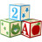 Кубики Melissa&amp;Doug Набір з 3-х великих дерев&#039;яних кубиків (MD30543)