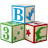 Кубики Melissa&amp;Doug Набір з 3-х великих дерев&#039;яних кубиків (MD30543)