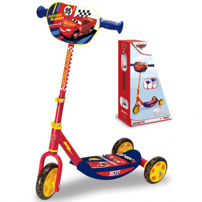 Самокат Smoby Toys Тачки з металевою рамою Триколісний (750114)