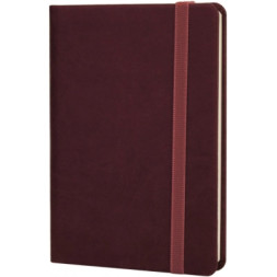 Книга записна Optima Vivella А6 128 аркушів лінія бордо (O20390-18)
