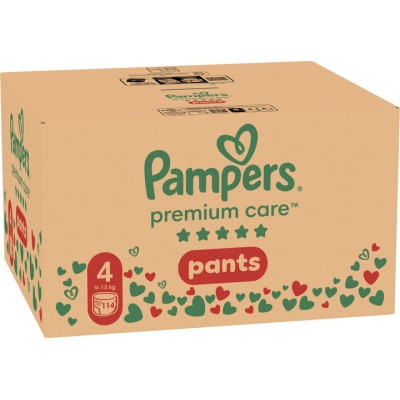 Підгузки Pampers Premium Care Pants Розмір 4 (9-15 кг) 114 шт (8700216829359)