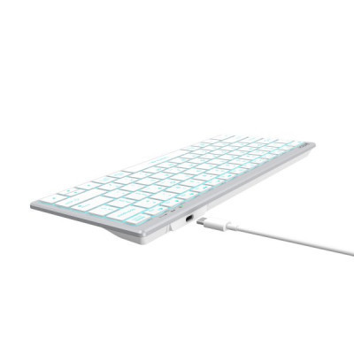 Клавіатура A4Tech FX61 USB White