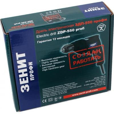 Дриль Зеніт ЗДП-550 профи (840539)
