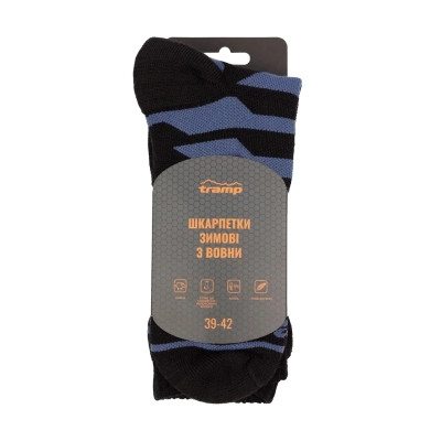 Шкарпетки Tramp UTRUS-007-black-43/46