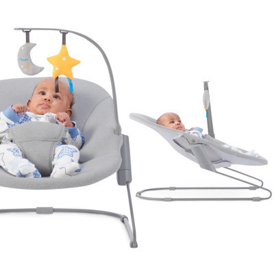 Крісло-гойдалка Kinderkraft Calmee Grey (5902533919048)
