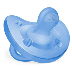 Пустушка Chicco Physioforma Soft силіконова від 6 до 16 місяців, 1шт. (блакитна) (73091.95)
