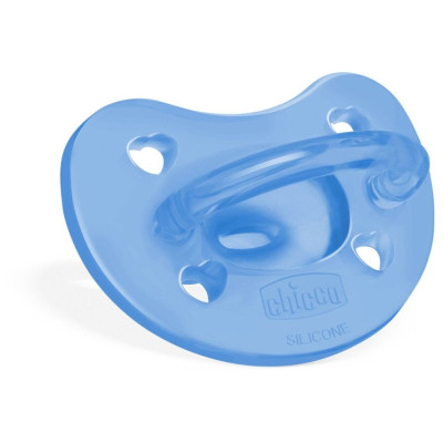 Пустушка Chicco Physioforma Soft силіконова від 6 до 16 місяців, 1шт. (блакитна) (73091.95)