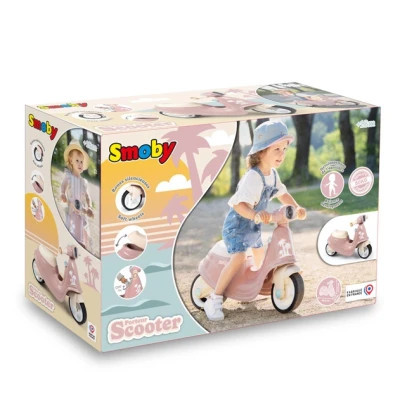 Біговел Smoby Toys рожевий 65x34x48 см (721008)